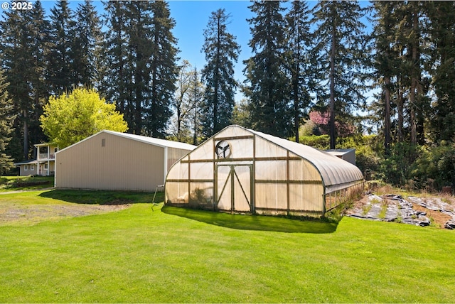 35000 SE Bell Maple Dr, Boring, OR 97009 - view of greenhouse with a yard