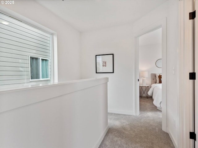 1534 N Schofield St, Portland, OR 97217 - corridor with carpet and baseboards