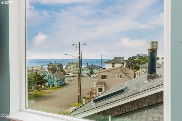 3158 SW Beach Ave, Lincoln City, OR 97367 - water view with nearby suburban area