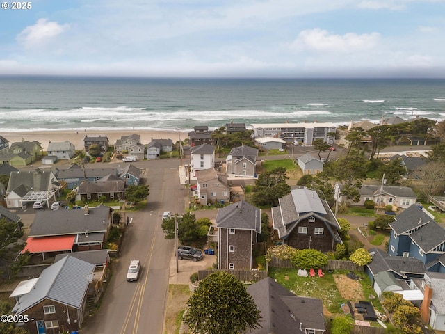 3158 SW Beach Ave, Lincoln City, OR 97367 - aerial view of property's location featuring expansive coastline and nearby suburban area