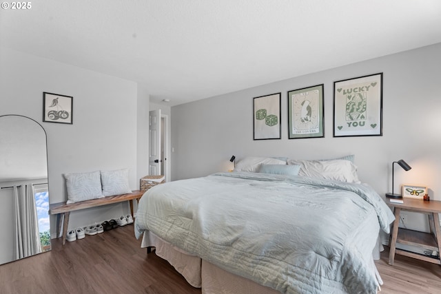 3218 SW Corbeth Ln, Troutdale, OR 97060 - bedroom with wood finished floors