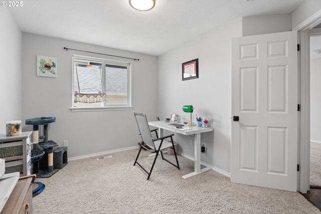 3218 SW Corbeth Ln, Troutdale, OR 97060 - office space with carpet, baseboards, and a textured ceiling