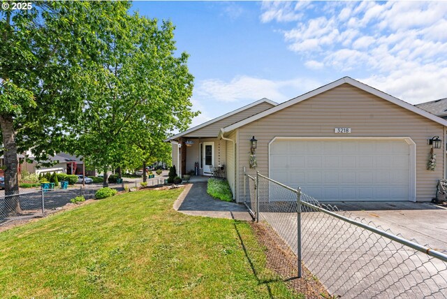 3218 SW Corbeth Ln, Troutdale, OR 97060 - view of front of home with driveway and an attached garage