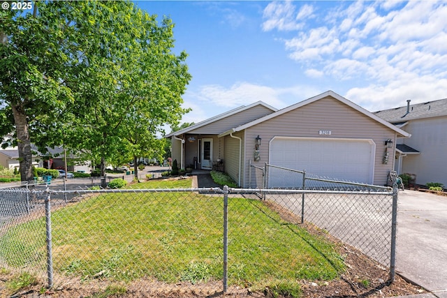 3218 SW Corbeth Ln, Troutdale, OR 97060 - view of front of house with asphalt driveway and a garage