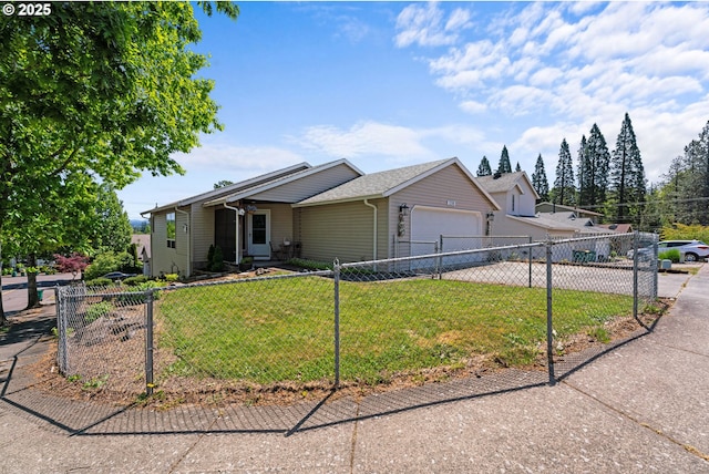 3218 SW Corbeth Ln, Troutdale, OR 97060 - ranch-style home with an attached garage and driveway