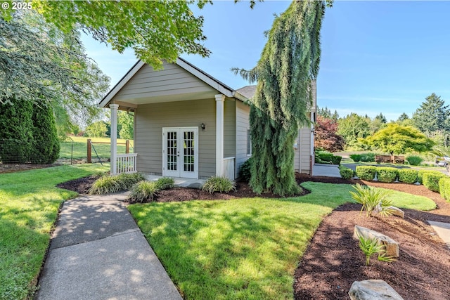 32153 SE Bluff Rd, Gresham, OR 97080 - view of front of home featuring french doors
