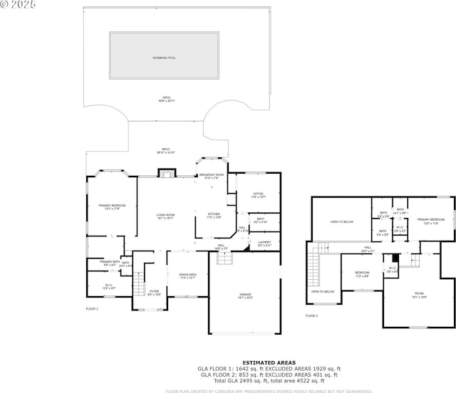 32153 SE Bluff Rd, Gresham, OR 97080 - view of floor plan / room layout