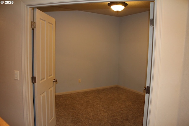 empty room with carpet floors