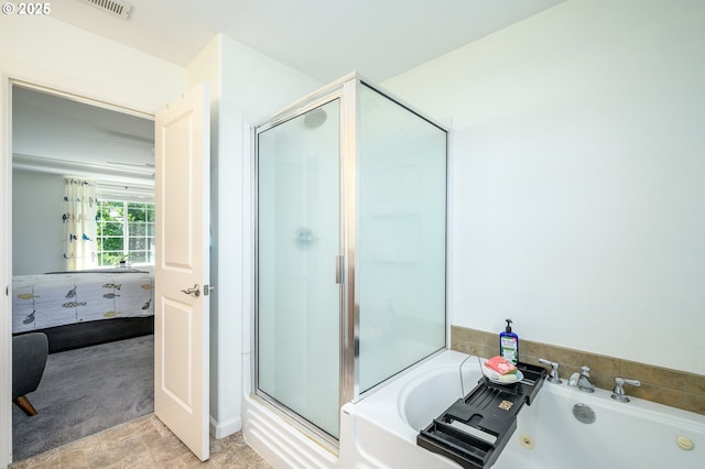 616 E 13th Pl, Lafayette, OR 97127 - full bath with ensuite bath, a stall shower, and a whirlpool tub