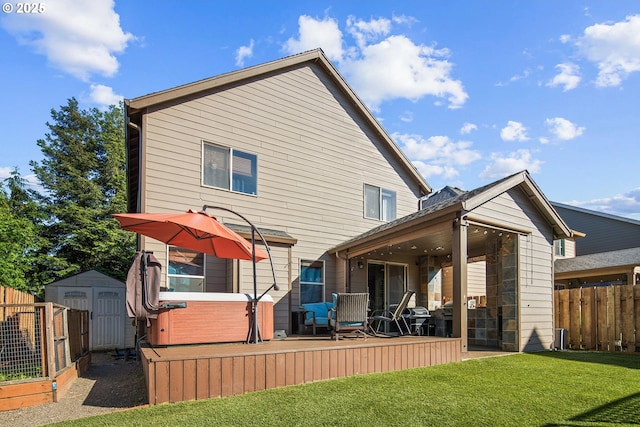 19459 Leland Rd, Oregon City, OR 97045 - back of house featuring a deck