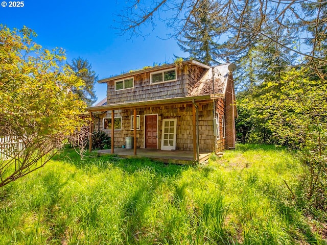 66756 Waymire Rd, North Bend, OR 97459 - back of property featuring a gambrel roof