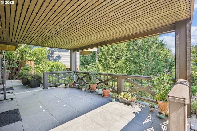 view of patio / terrace