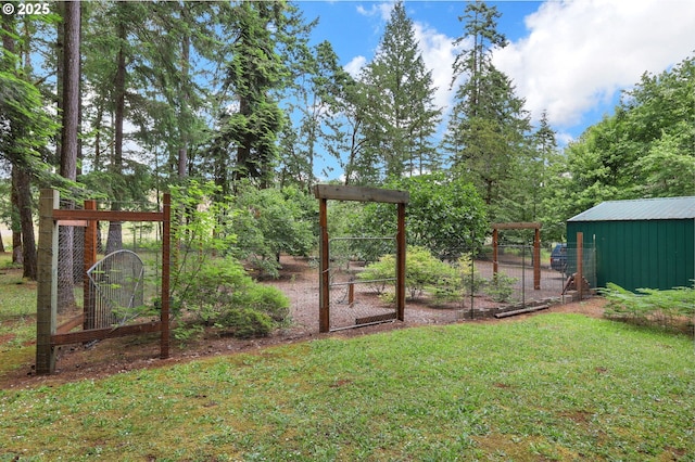 24780 Lavell Rd, Junction City, OR 97448 - view of yard featuring a gate