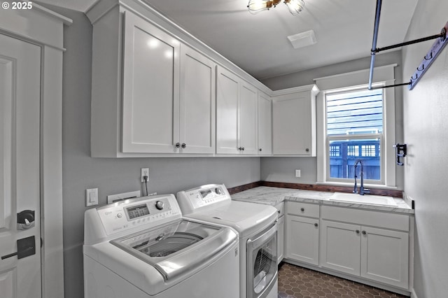 850 NW 114th Ave, Portland, OR 97229 - laundry room featuring cabinet space and separate washer and dryer