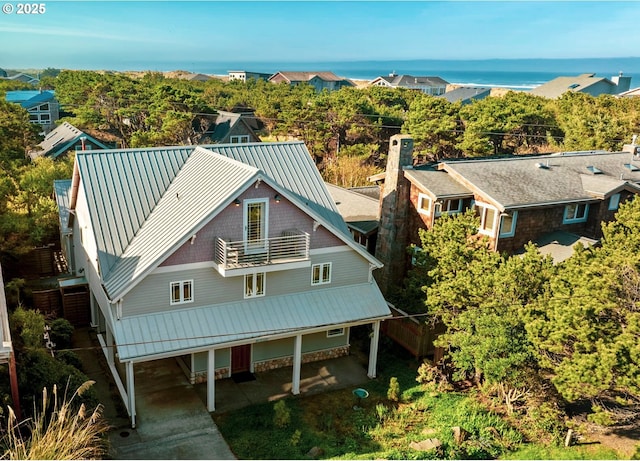 8917 Spindrift Ln, Manzanita, OR 97130 - view from above of property