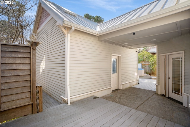 8917 Spindrift Ln, Manzanita, OR 97130 - view of wooden deck