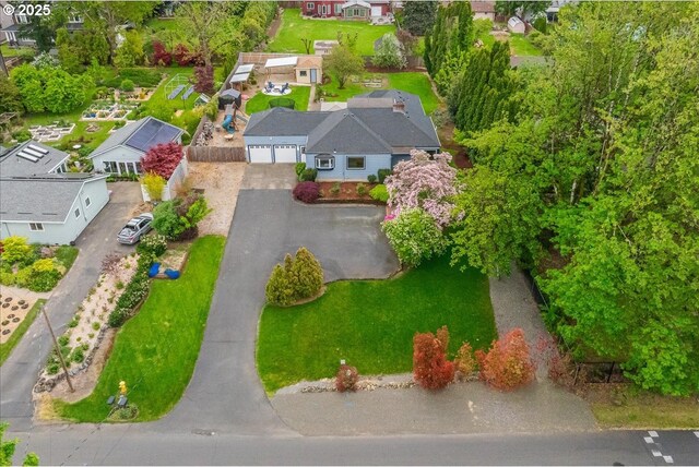 3400 SW 110th Ave, Beaverton, OR 97005 - drone / aerial view featuring a residential view