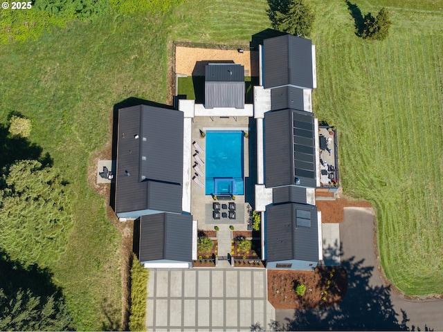 11440 NW Rock Creek Rd, Portland, OR 97231 - drone / aerial view of a pool area