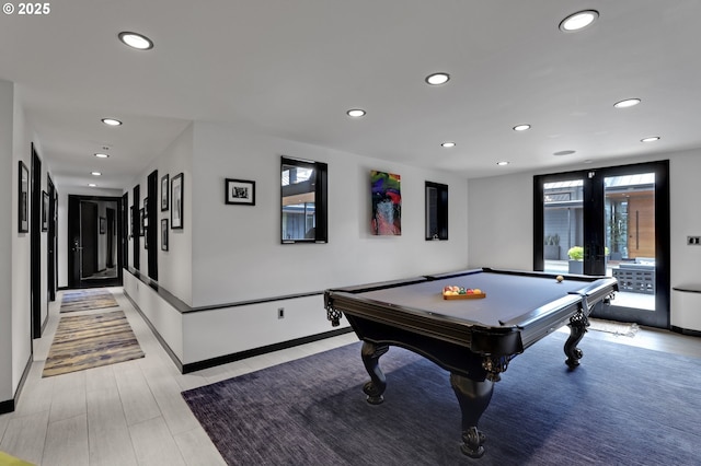 11440 NW Rock Creek Rd, Portland, OR 97231 - playroom featuring recessed lighting, baseboards, and billiards