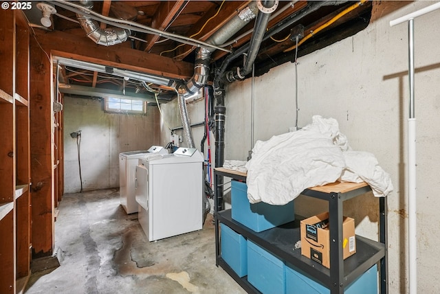 4595 NE 34th Ave, Portland, OR 97211 - basement featuring independent washer and dryer