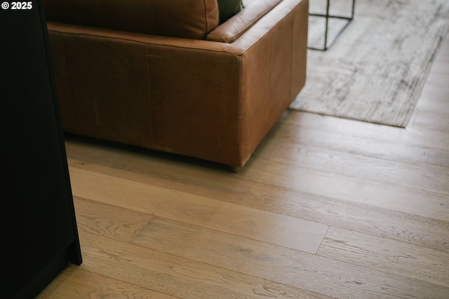 interior details featuring wood-type flooring