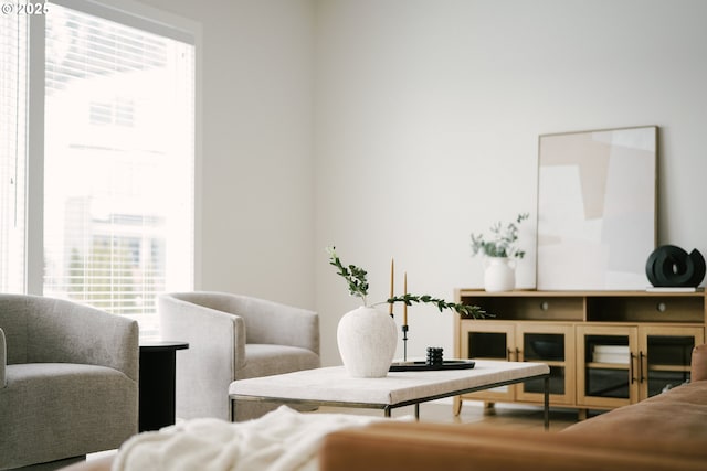 view of sitting room