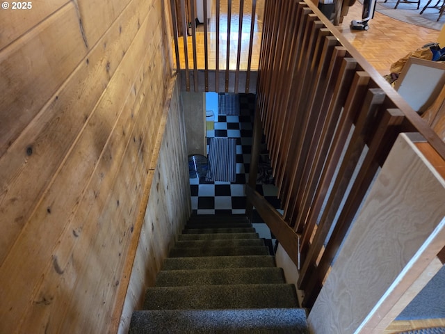 view of stairs