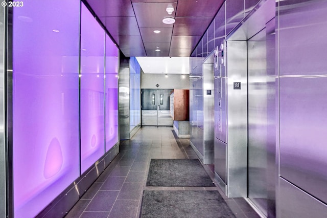 1400 NW Irving St Unit 618, Portland, OR 97209 - hallway featuring recessed lighting