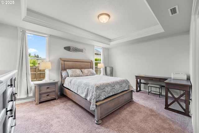 9414 NE 166th Ave, Vancouver, WA 98682 - bedroom featuring a raised ceiling and light colored carpet
