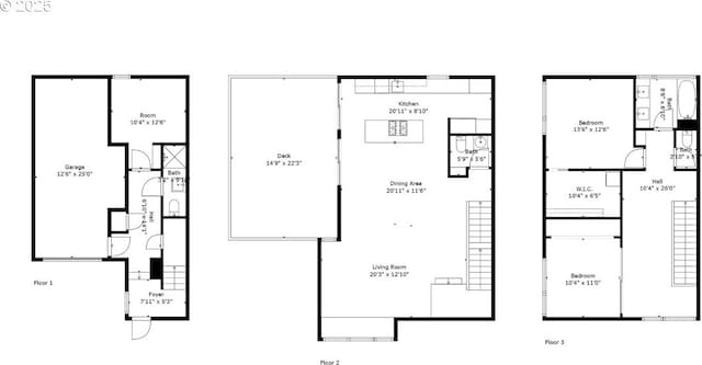 435 N Shaver St, Portland, OR 97227 - property floor plan
