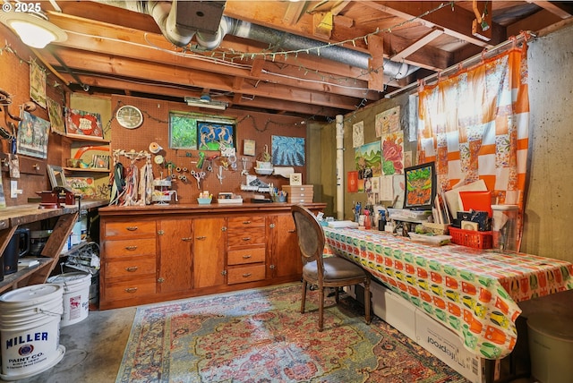 2235 SE 185th Ave, Portland, OR 97233 - miscellaneous room with concrete floors and a workshop area