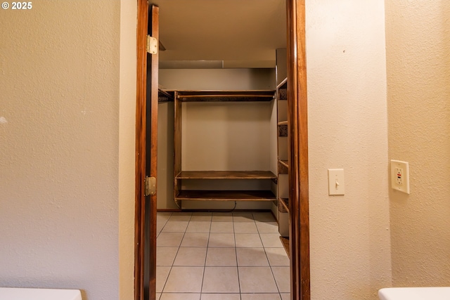 view of closet