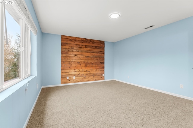 5503 NE 53rd Cir, Vancouver, WA 98661 - carpeted spare room featuring healthy amount of natural light, wooden walls, and recessed lighting