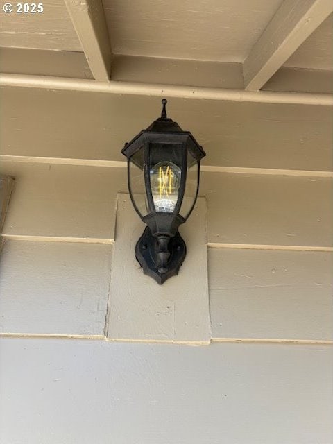 view of details