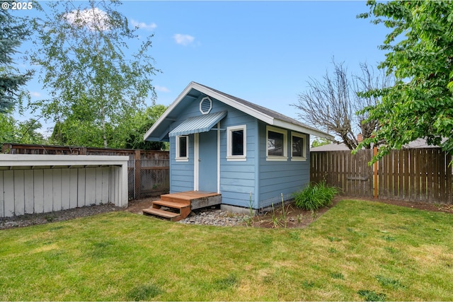 1897 Chelan St, Keizer, OR 97303 - back of house featuring an outbuilding