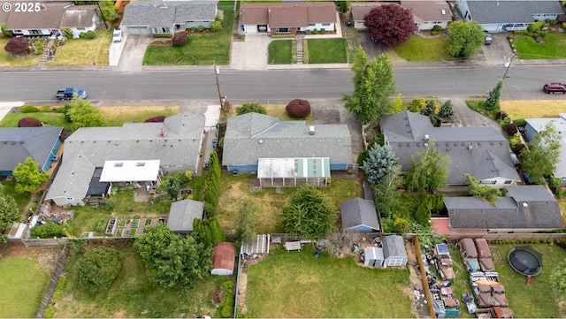 1897 Chelan St, Keizer, OR 97303 - aerial overview of property's location featuring nearby suburban area