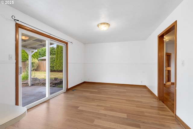 1897 Chelan St, Keizer, OR 97303 - unfurnished room featuring light wood-type flooring and baseboards