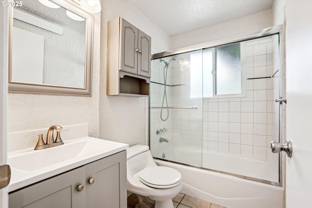 2380 NE Rene Ave, Gresham, OR 97030 - full bathroom featuring vanity, enclosed tub / shower combo, and a textured wall