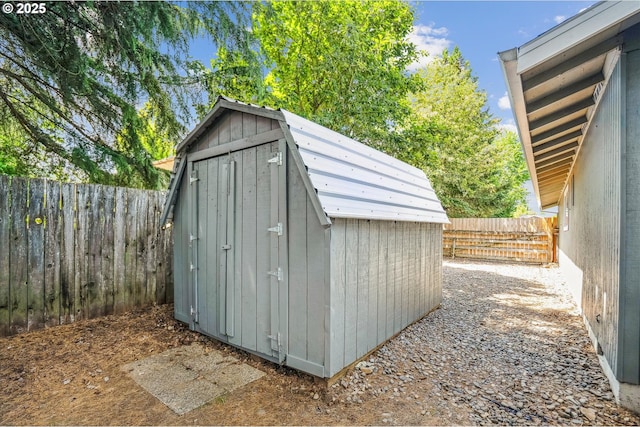 2380 NE Rene Ave, Gresham, OR 97030 - view of shed featuring a fenced backyard