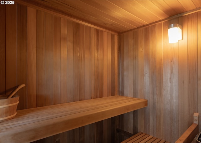 1 3rd St, Astoria, OR 97103 - relaxing sauna featuring wood walls and wood ceiling
