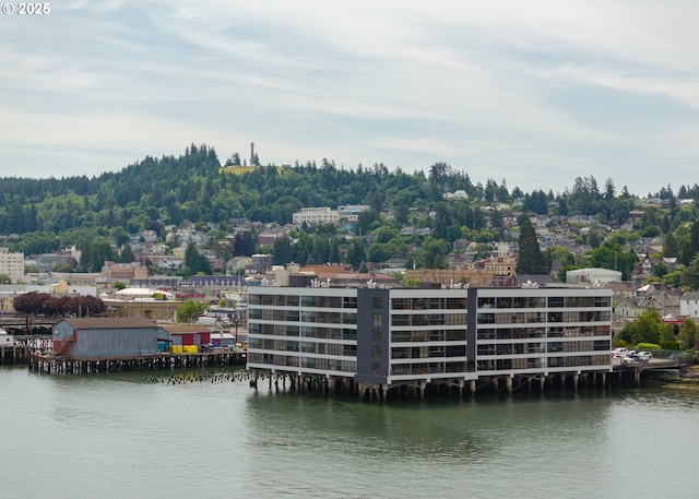 1 3rd St, Astoria, OR 97103 - bird's eye view of a large body of water