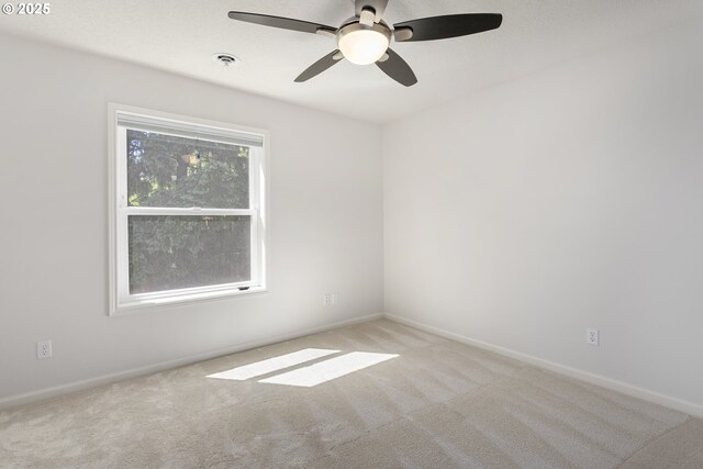 12453 SW Sheldrake Way, Beaverton, OR 97007 - unfurnished bedroom featuring carpet, a closet, baseboards, and a ceiling fan