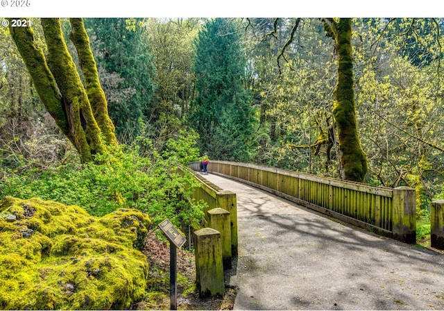 1247 Spruce St, Lake Oswego, OR 97034 - view of home's community with a wooded view
