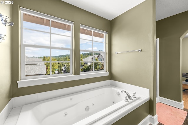 12696 NW Alsace Ln, Portland, OR 97229 - full bathroom with a jetted tub