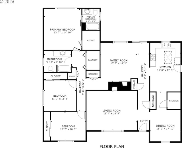 5323 Verda Ln, Keizer, OR 97303 - property floor plan