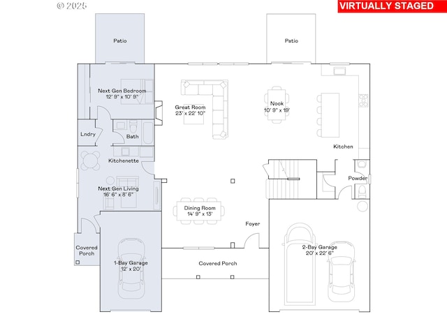 view of layout