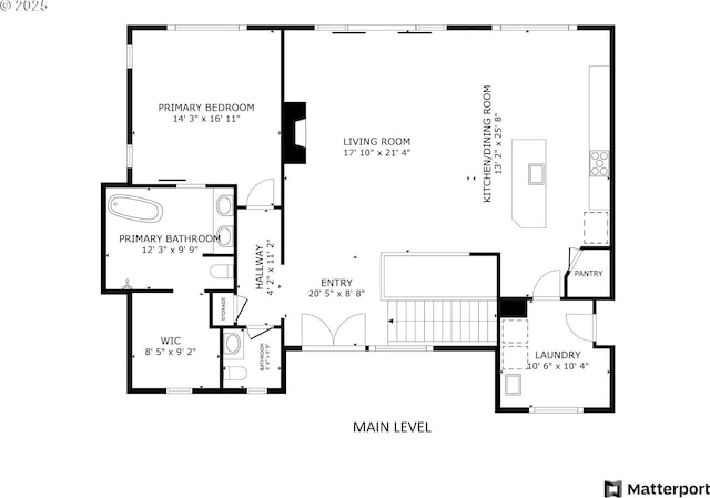 21420 NE Red Hills Ln, Dundee, OR 97115 - view of floor plan / room layout