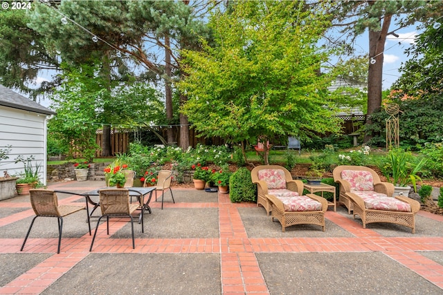 view of patio