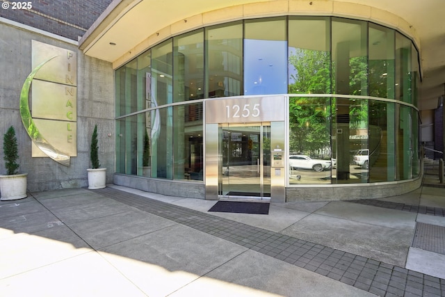 view of property entrance