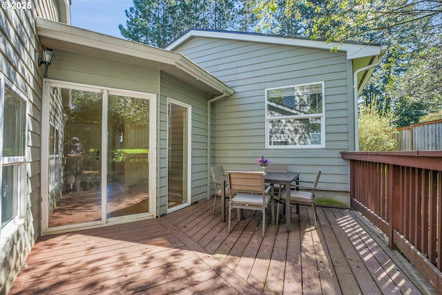 1223 NE 160th Ave, Portland, OR 97230 - deck featuring outdoor dining space